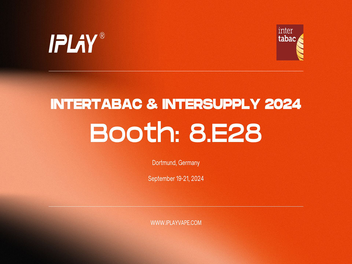 IPLAY ב-InterTabac 2024: הצטרפו אלינו לחוויה בלתי נשכחת!